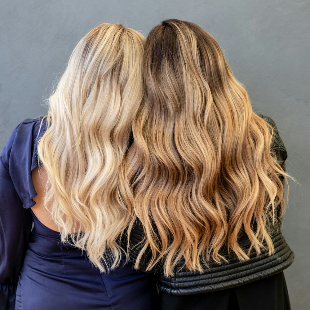 Seamless length hair extensions